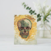 Carte Le crâne de la vie morte par Vincent van Gogh (Debout devant)
