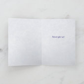 Carte Le crédit appartient à l'homme dans l'arène (Intérieur)