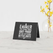 Carte Le Crétin d'Engineer I (Fleur jaune)