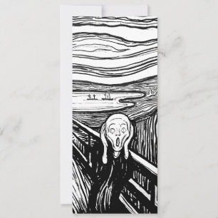 Carte Le cri d'Edvard Munch