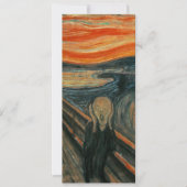Carte Le cri d'Edvard Munch (Devant)