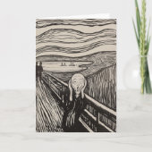 Carte Le cri | Edvard Munch (Devant)