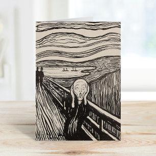 Carte Le cri Edvard Munch