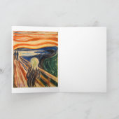 Carte Le cri | Edvard Munch | (Intérieur)