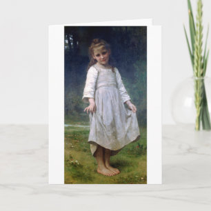 Carte Le Curtsey, Bouguereau