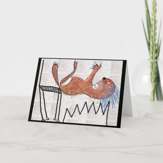 Carte Le danger (Devant)