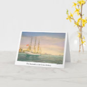 Carte Le Danmark sur le Lower Hudson (Fleur jaune)