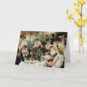 Carte Le déjeuner de la fête nautique (Fleur jaune)