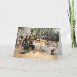 Carte Le déjeuner des artistes scandinaves Hugo Birger