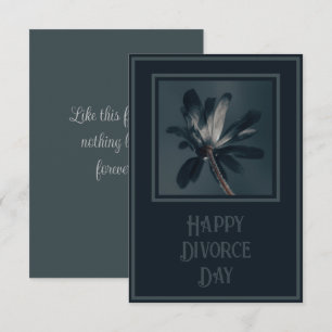 Carte Le délicieux divorce des fleurs sombres