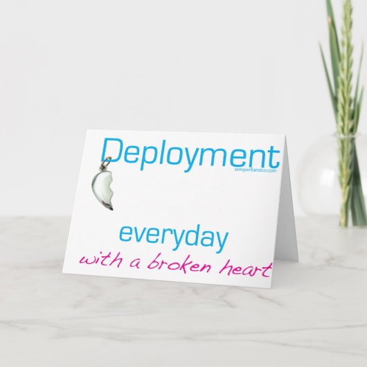 Carte Le déploiement est… (Devant)