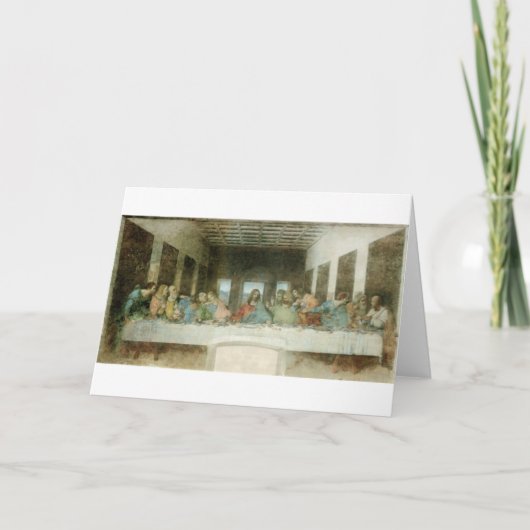 Carte Le dernier dîner par Leonardo da Vinci C. (Devant)