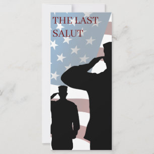 CARTE LE DERNIER SALUT