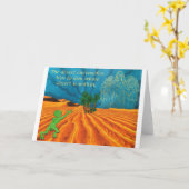 Carte Le désert à l'intérieur (Fleur jaune)