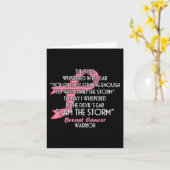 Carte Le diable fouetté dans Mon Oreille Je suis la temp (Fleur jaune)