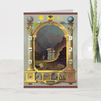 Carte Le diagramme maçonnique