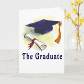 Carte Le diplômé (Fleur jaune)