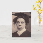 Carte Le diplômé (Fleur jaune)