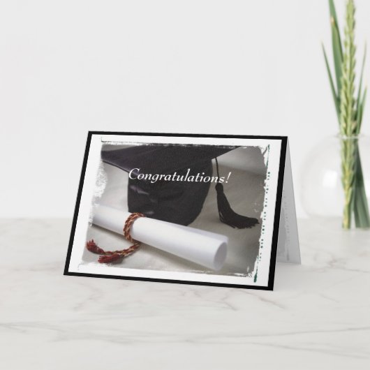 Carte Le diplômé (Devant)