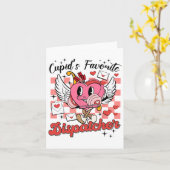 Carte Le Dispatcher préféré de Cupids Retro Valentine Di (Fleur jaune)