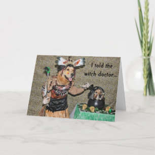 Carte Le docteur de sorcière d'or fait cuire la tête