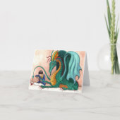 Carte Le dragon choyé (Devant)