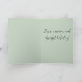 Carte Le dragon de Noël (Intérieur)