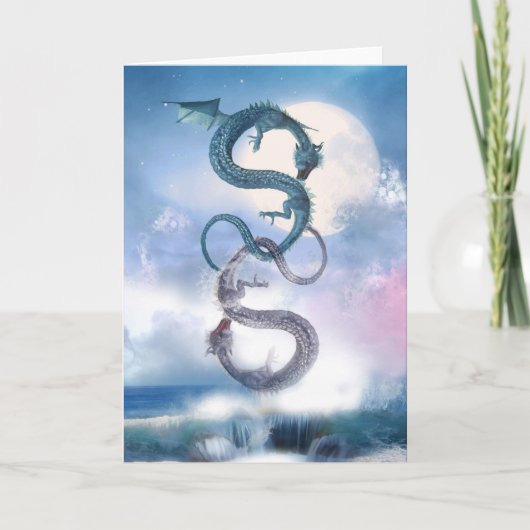 Carte le duel de dragons (Devant)