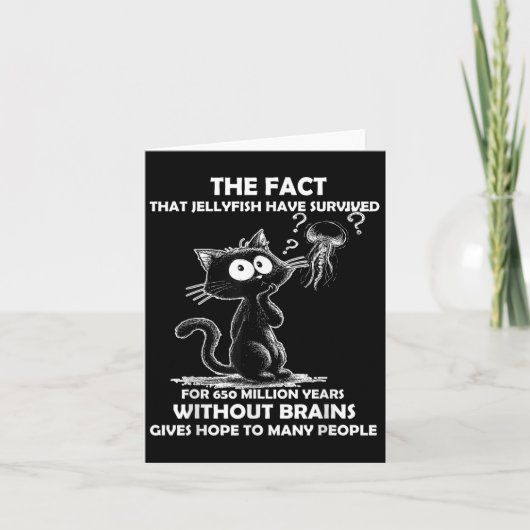 Carte Le Fait Que La Méduse Ait Survécu Pendant 650 Moul (Devant)