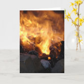 Carte Le feu du forgeron (Fleur jaune)