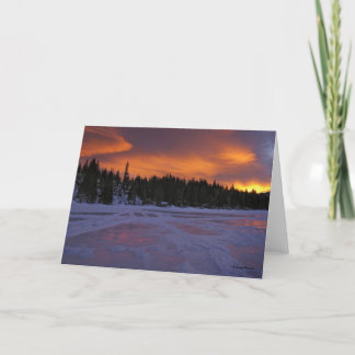 Carte Le feu et glace par Doug Bennett