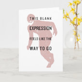 Carte Le Flash | Silhouette du devis "Expression vide" (Fleur jaune)