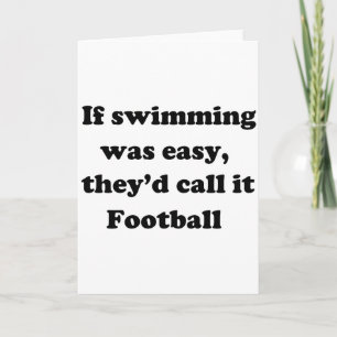Carte Le football de natation