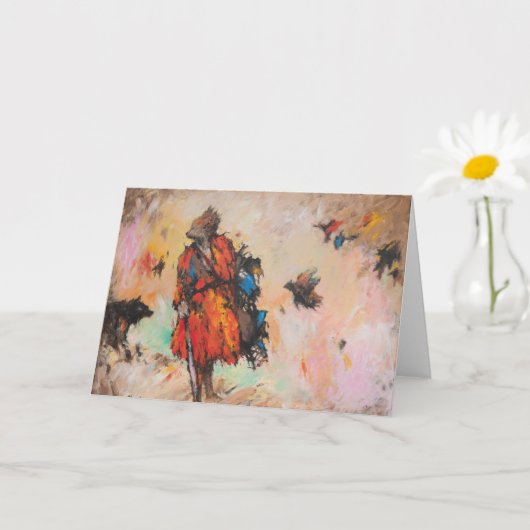 Carte Le fox et le loup. (Petite plante)