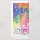 Carte Le Fruit de l'Esprit - Galates 5 (Devant / Derrière)