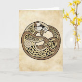 Carte Le furet celtique (Fleur jaune)