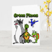 Carte Le gang des "morceaux verts" de Drew Aquilina (Fleur jaune)