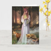 Carte Le gardien des forêts (Fleur jaune)