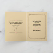 Carte Le gendre le plus légendaire de toute la Time Card (Intérieur)