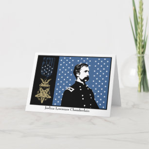 Carte Le Général Chamberlain et la médaille de l'honneur