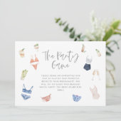 Carte Le gibier lingerie champagne de cocktail (Debout devant)