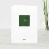 Carte Le golf va bien bientôt (Dos)