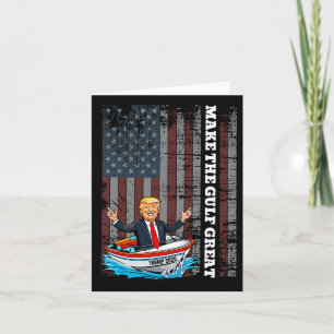 Carte Le Golfe de Trump fait du Golfe un endroit amusant