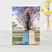 Carte Le gouverneur Bradford et Mayflower II (Fleur jaune)