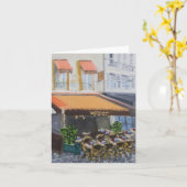 Carte Le Grand Cafe : Fontainebleau, France (Fleur jaune)