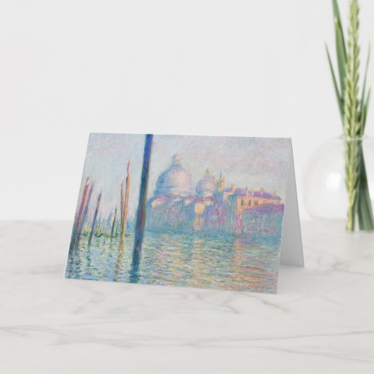 Carte Le Grand Canal | CLAUDE MONET (Devant)