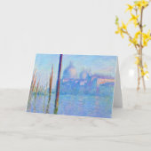 Carte Le Grand Canal, Venice - Claude Monet (Fleur jaune)