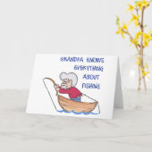 Carte Le grand-papa sait (Fleur jaune)