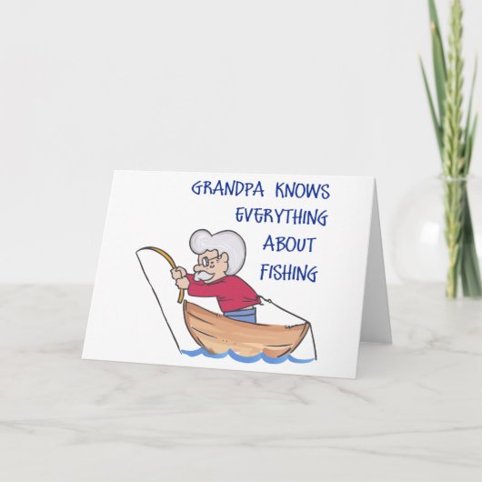 Carte Le grand-papa sait (Devant)