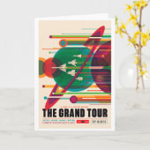 Carte Le Grand Tour - Visions du futur de la NASA (Fleur jaune)